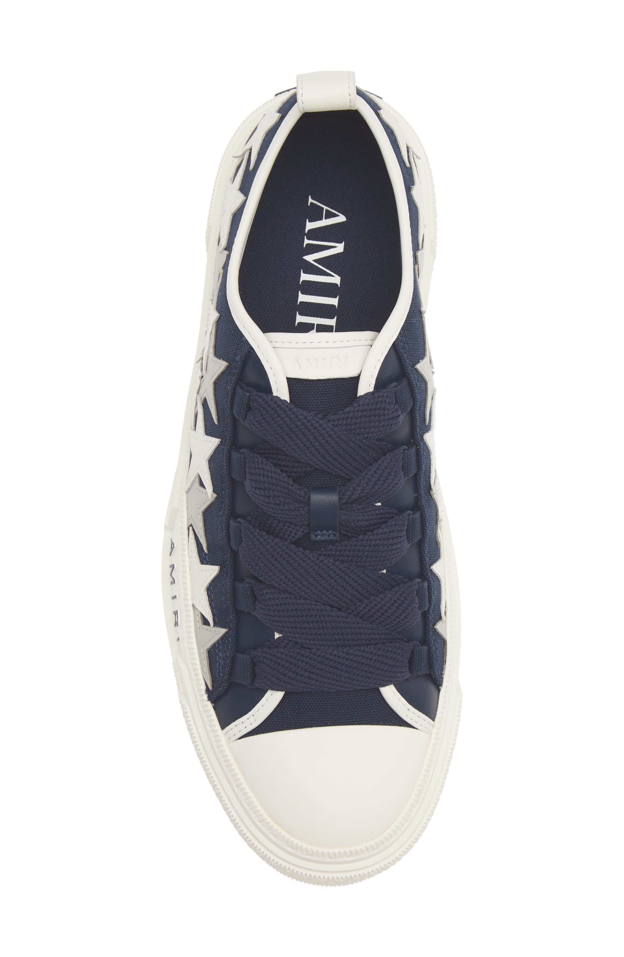 Stars Court Low Top Sneaker, Alternate, color, DARK BLUE