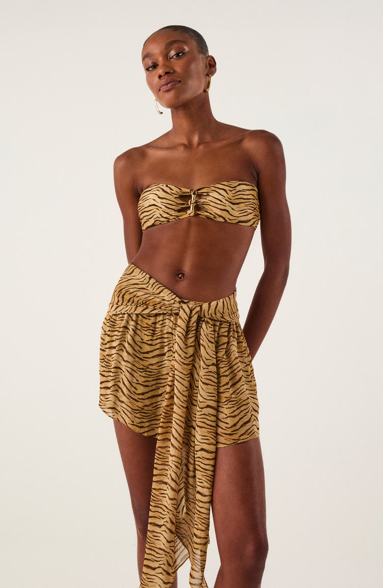 ViX Paula Hermanny Rosie Cover-Up Skort, Alternate, color, 
