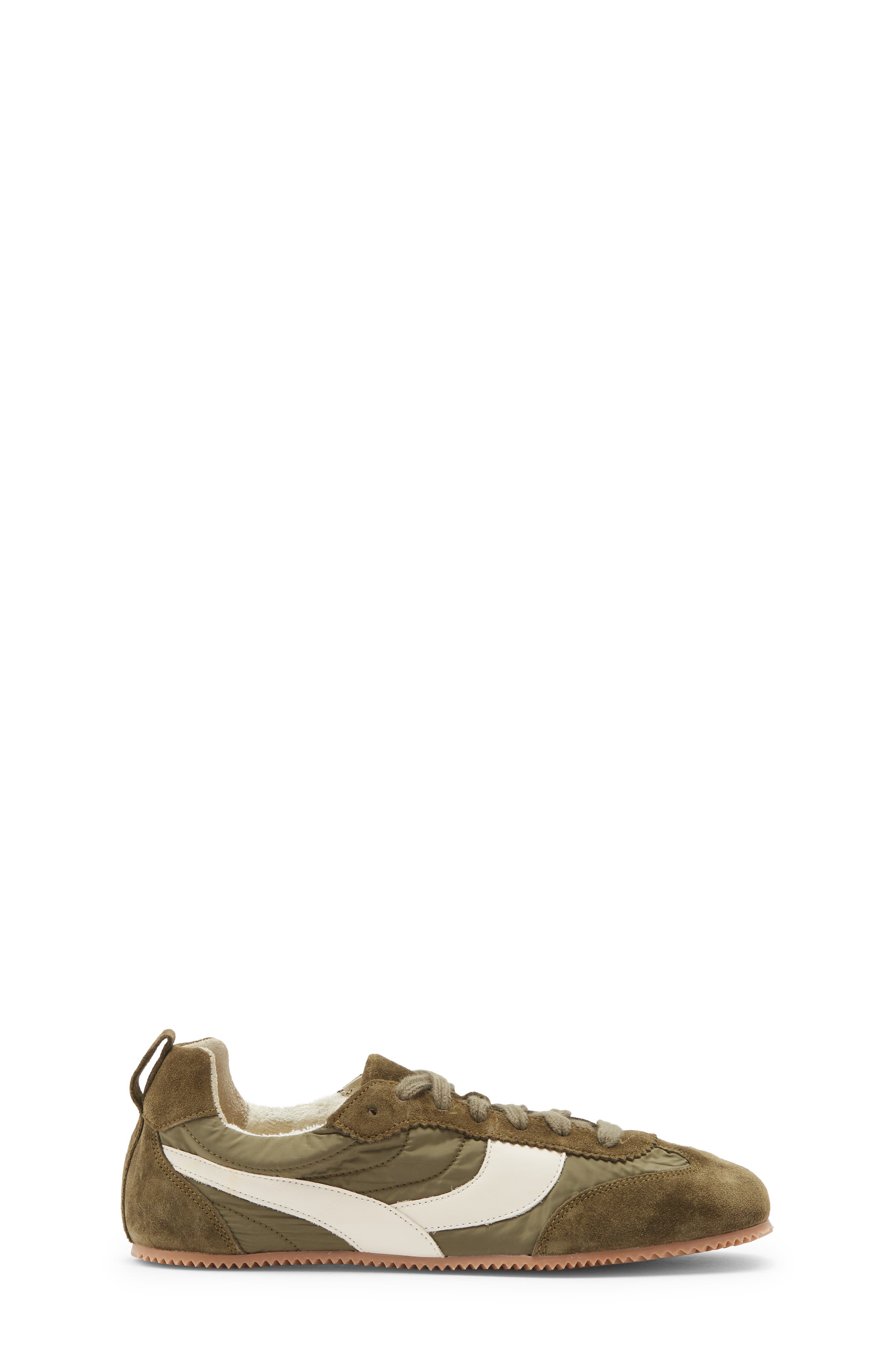 Inde Ballet Sneaker, Alternate, color, MOSS SUEDE COMBO