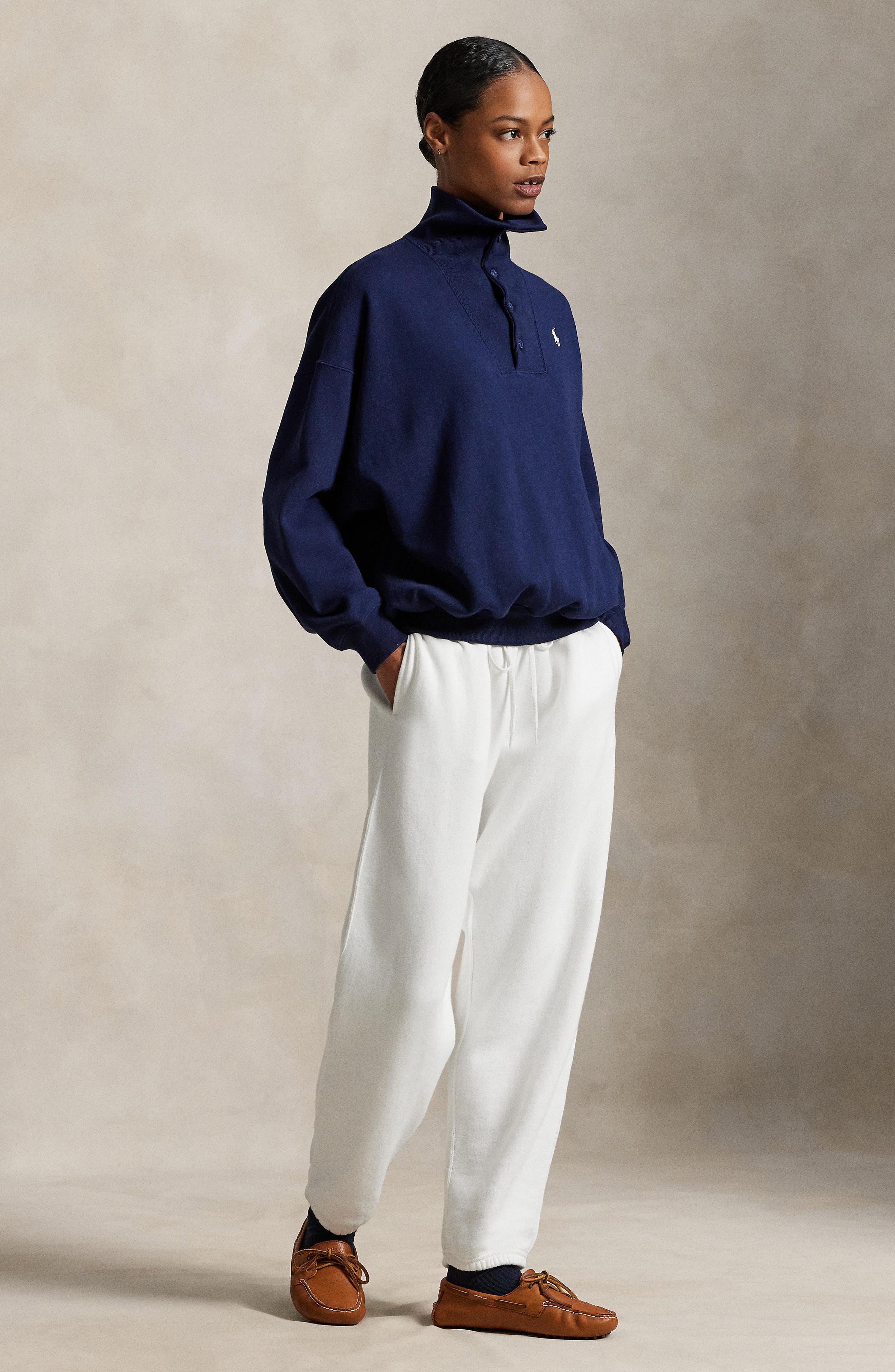 Polo Ralph Lauren Team USA Embroidered Graphic Snap Placket