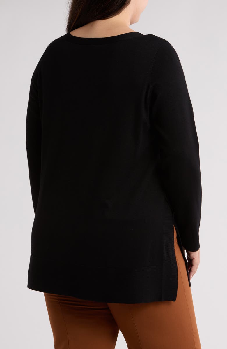 CYRUS Split Hem Sweater, Alternate, color, 