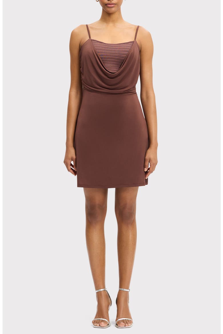 The Elizabeth Dress, Main, color, COFFEE