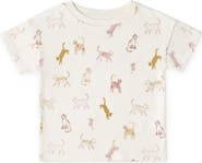Pehr Kids' Dropped Shoulder Organic Cotton T-Shirt