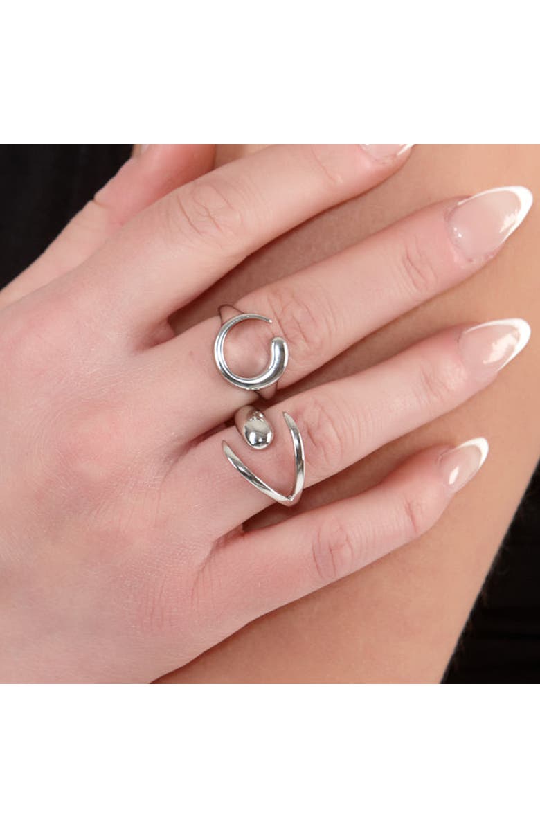 Lucy Quartermaine Luna Ring, Alternate, color, Sterling Silver