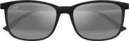 Maui Jim Hulili 57mm Polarized Rectangular Sunglasses