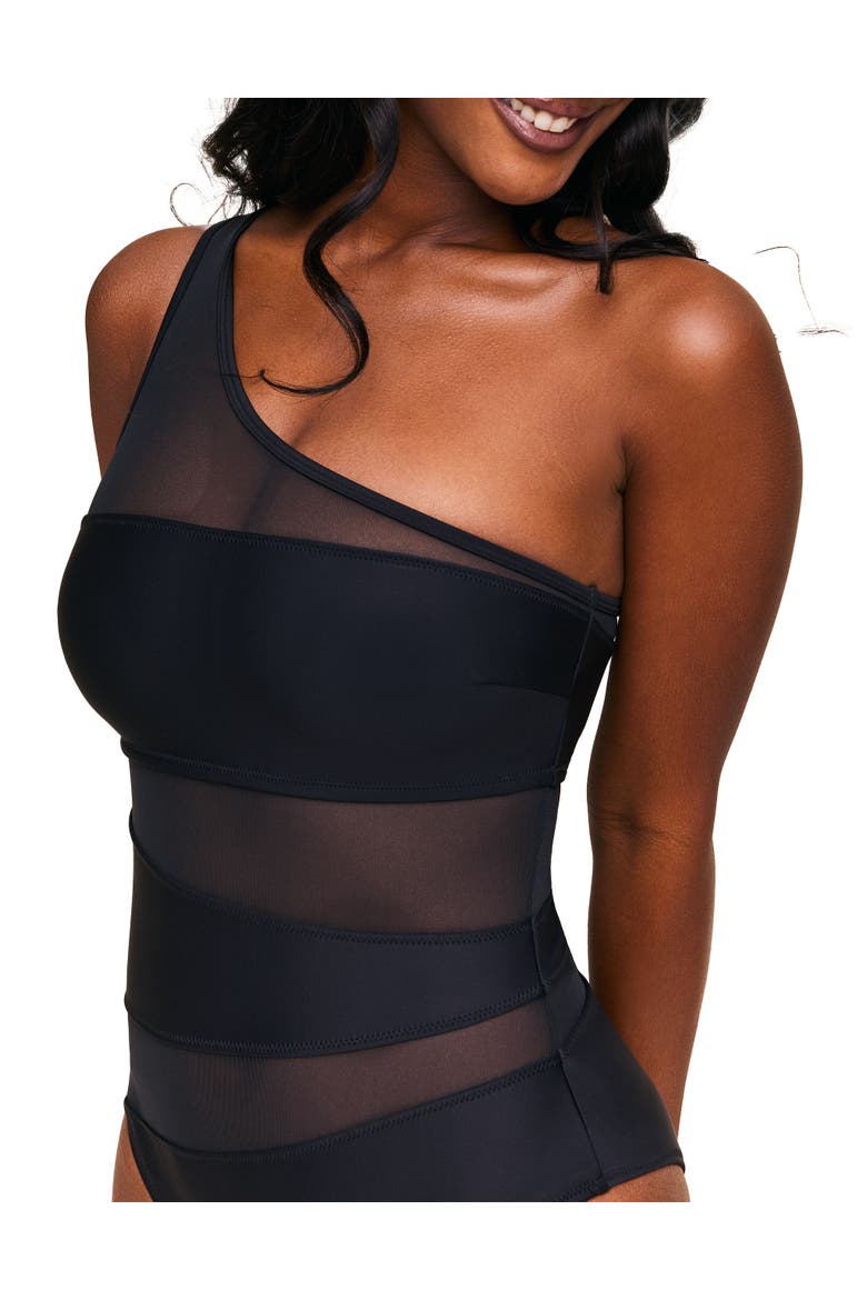 Kimora Swimwear One Piece, Alternate, color, Black