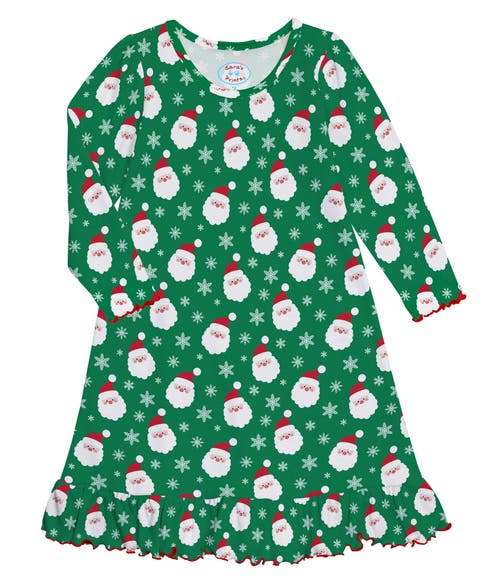 Long Sleeve Ruffle Nightgown