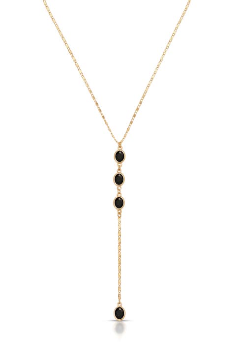 Sparkle Dip Y-Necklace