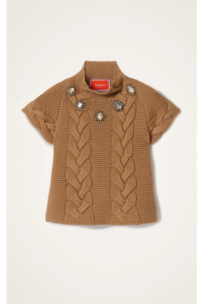Portrait Top, Alternate, color, Solid Brown