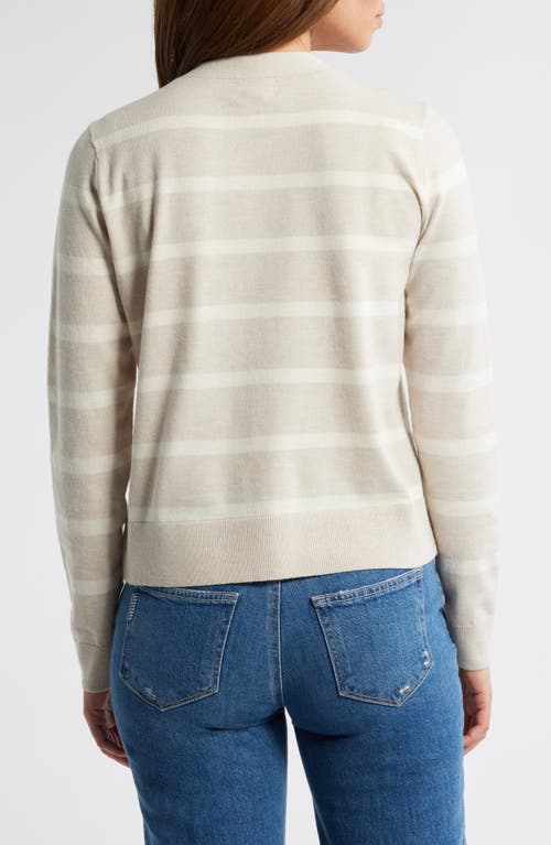CASLON CASLON® CLASSIC CREWNECK CARDIGAN