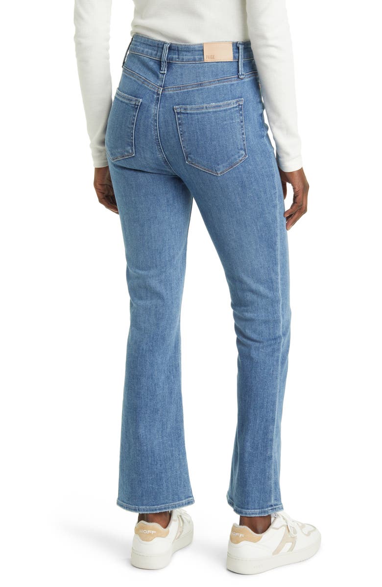 PAIGE Claudine High Waist Ankle Flare Jeans, Alternate, color, Perspective