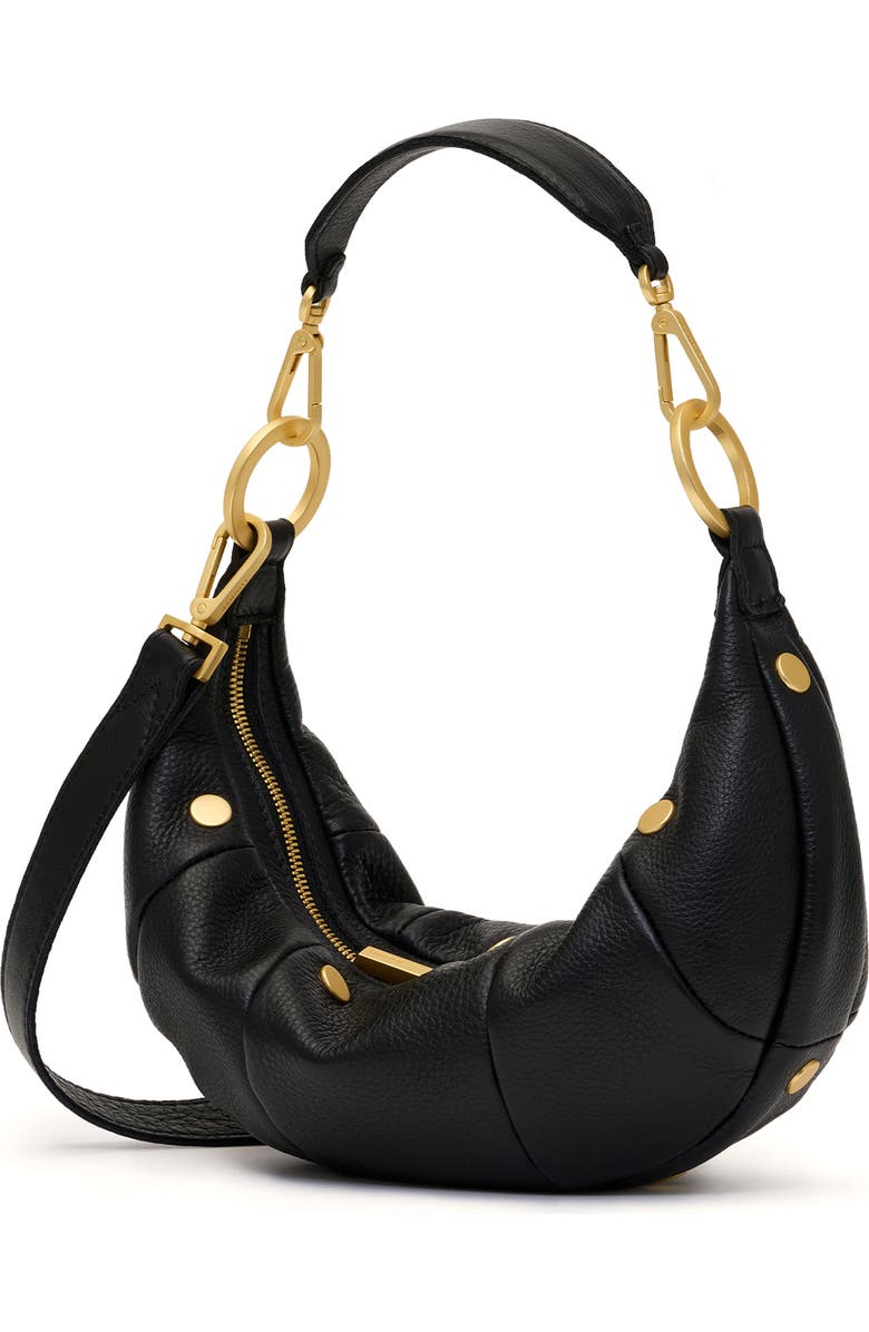 HAMMITT Erica Sml Bag, Alternate, color, Black/ Brushed Gold