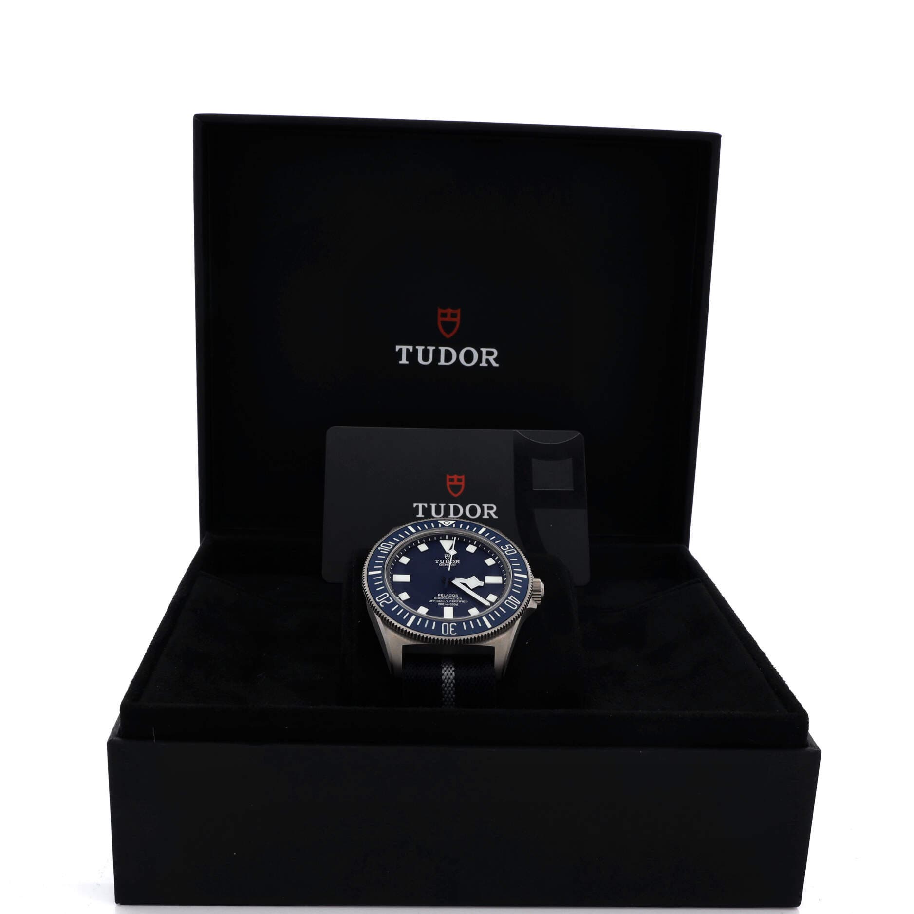 Pelagos FXD Automatic Watch Titanium and Fabric 42, Alternate, color, Blue