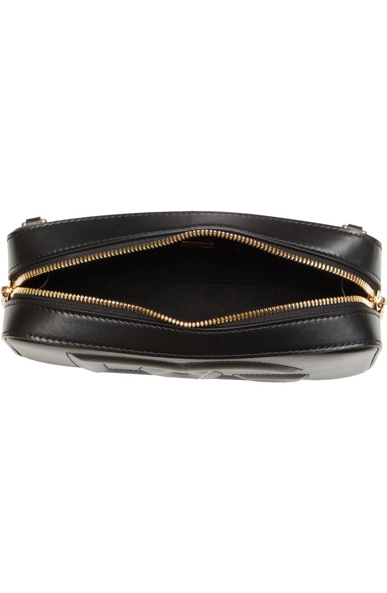 Dolce&Gabbana DG Logo Leather Camera Crossbody Bag, Alternate, color,