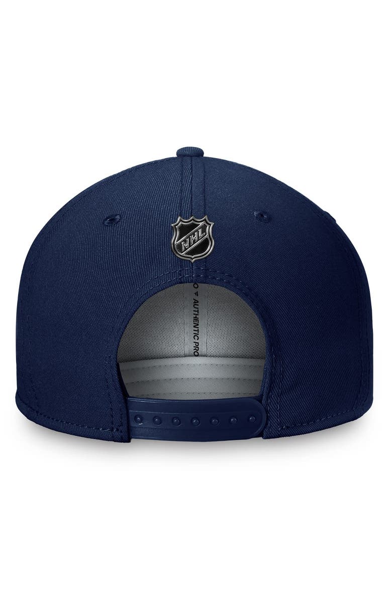 Men's Fanatics Branded  Deep Sea Blue Seattle Kraken Authentic Pro Prime Snapback Hat, Alternate, color, Navy
