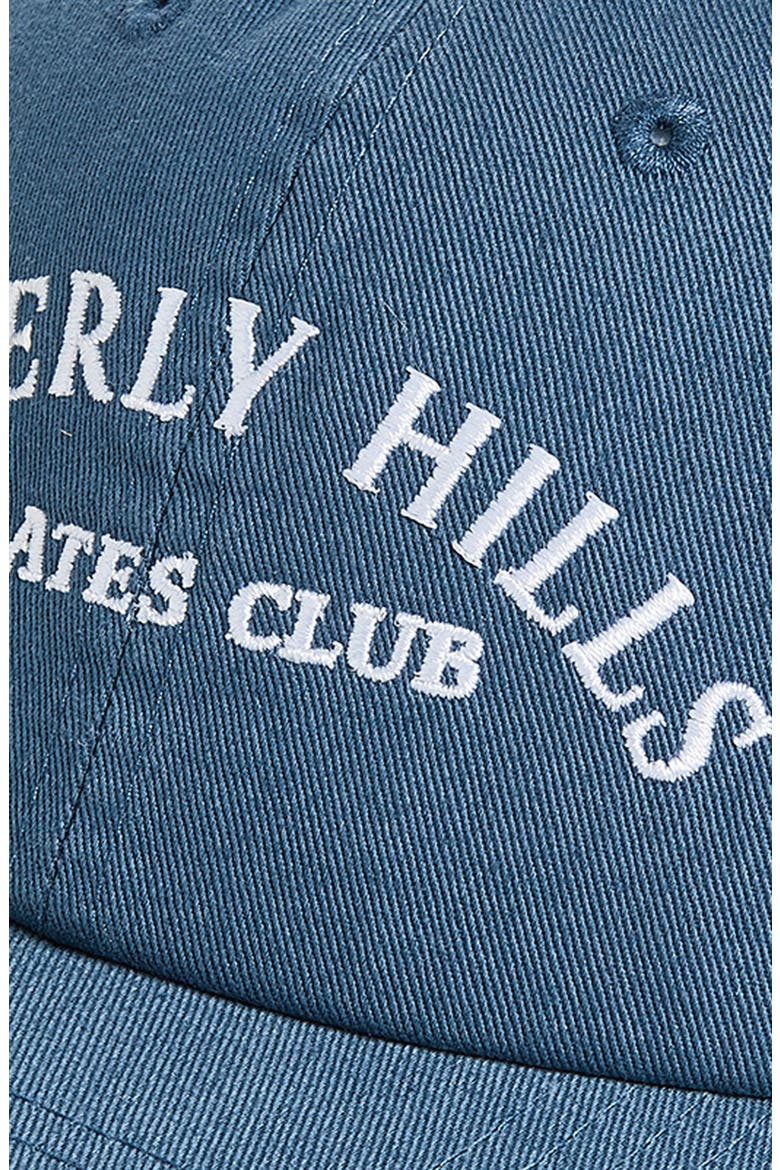 Beverly Hills Pilates Club Cotton Twill Baseball Cap, Alternate, color, BREAKER BLUE