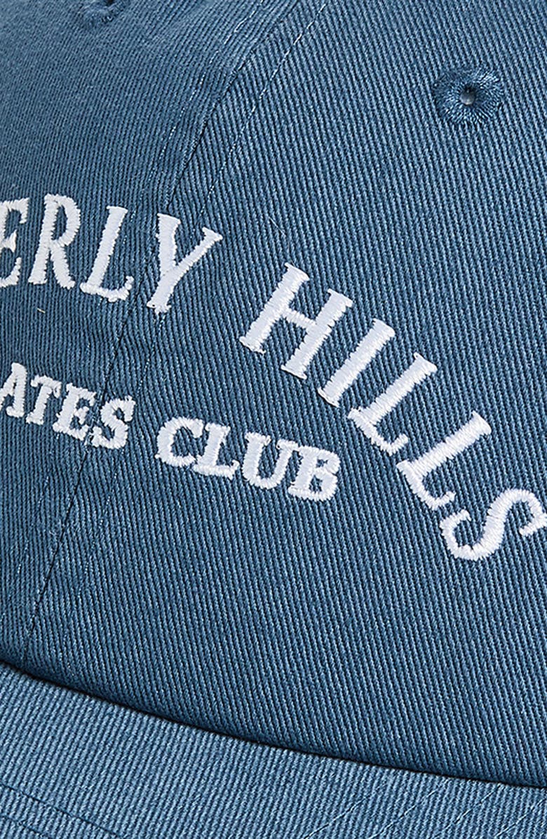 American Needle Beverly Hills Pilates Club Cotton Twill Baseball Cap, Alternate, color, Breaker Blue