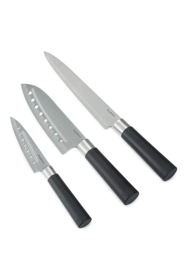 DiNA Codon 3-Piece Knife Set, Main, color, BLACK