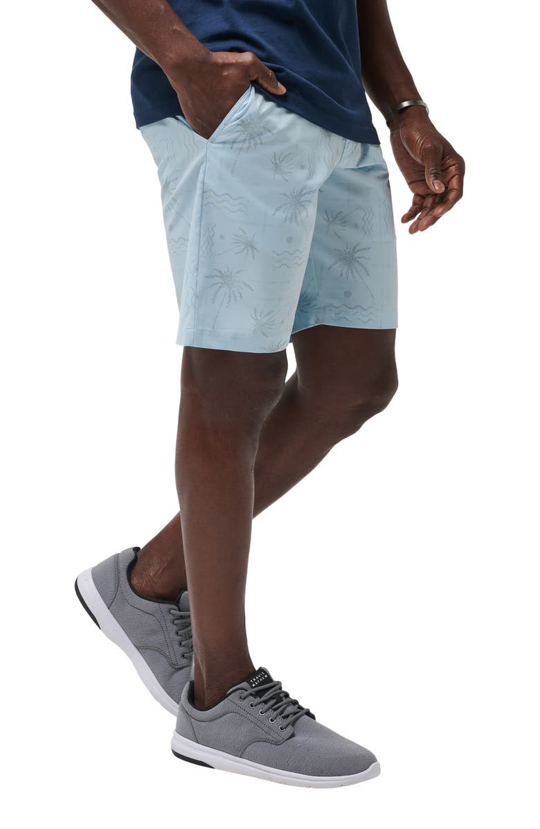 TravisMathew River Surfing Flat Front Stretch Shorts, Alternate, color, 