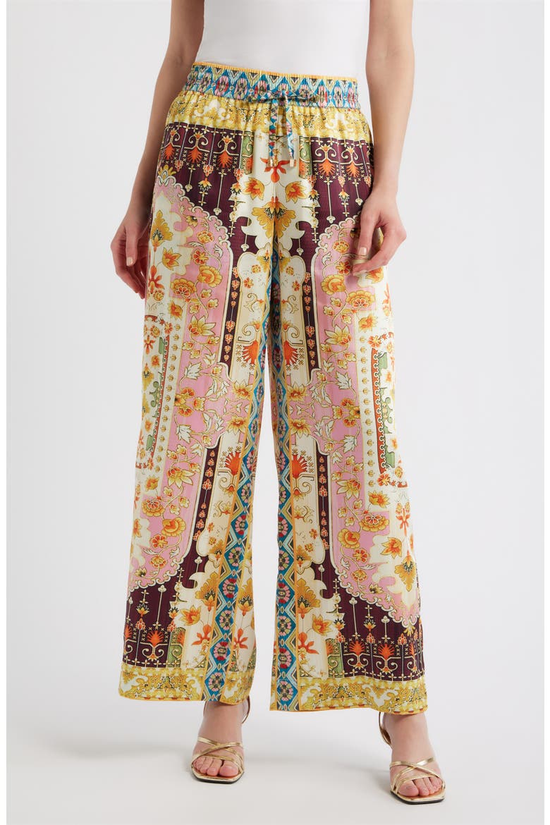 The Lior Mix Print Wide Leg Pants, Main, color, BAROQUE PRINT
