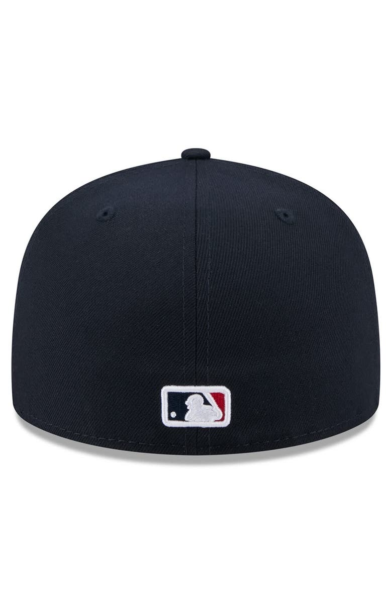 New Era Men's New Era  Navy Atlanta Braves 2025 Jackie Robinson Day 59FIFTY Fitted Hat, Alternate, color, 