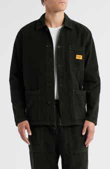 Service Works Organic Cotton Corduroy Button-Up Chore Coat