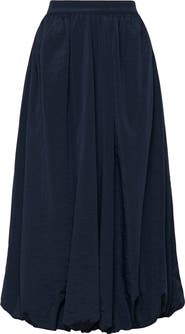 Cinq à Sept Allinae Bubble Hem Nylon Skirt