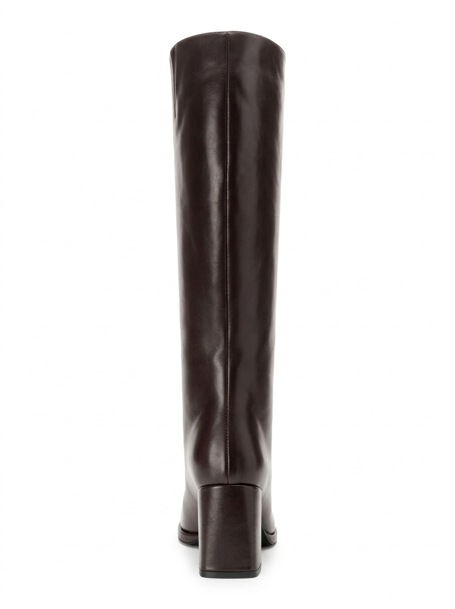 Forever & Always Shoes Javen Leather Block Heel Boot (Women) | Nordstrom