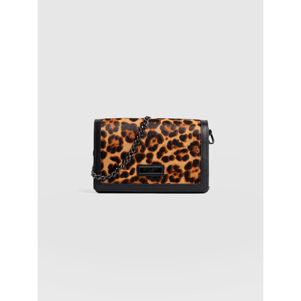 Saint + Sofia Primrose Wallet On Chain In Brown