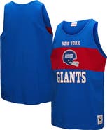 Mitchell & Ness Men's Mitchell & Ness Royal New York Giants Retro Colorblock Tank Top