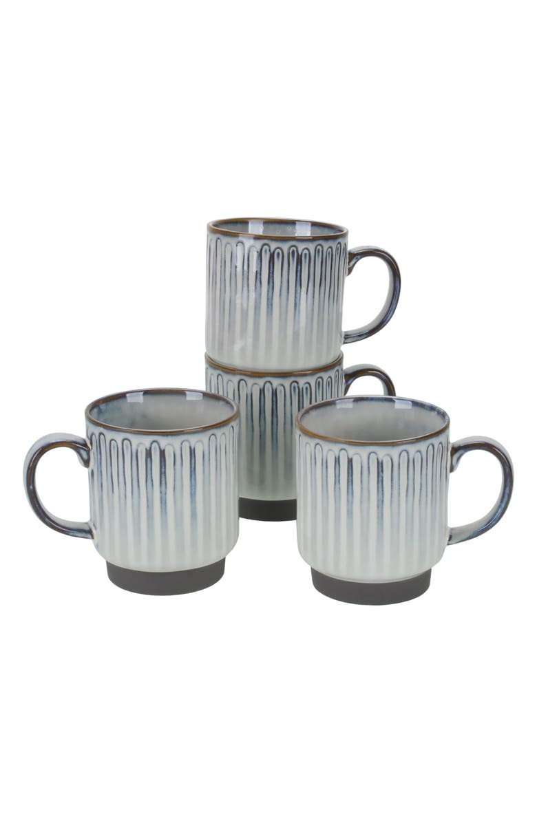 BIA Cordon Bleu Set of 4 Colonnade Mug, Main, color, Cream