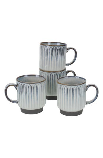 Bia Cordon Bleu Set Of 4 Colonnade Mug In Cream