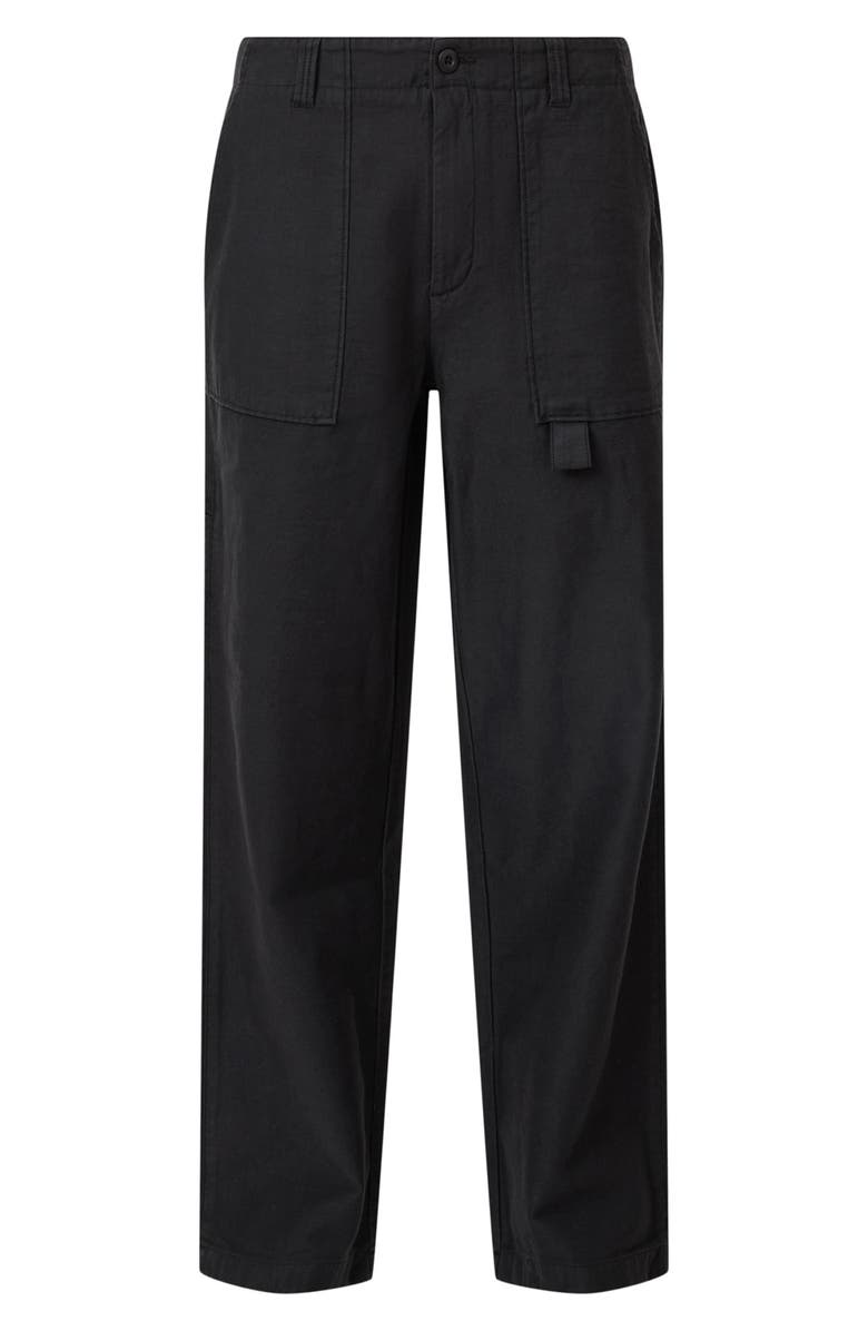 AllSaints Burke Straight Leg Trousers, Alternate, color, 