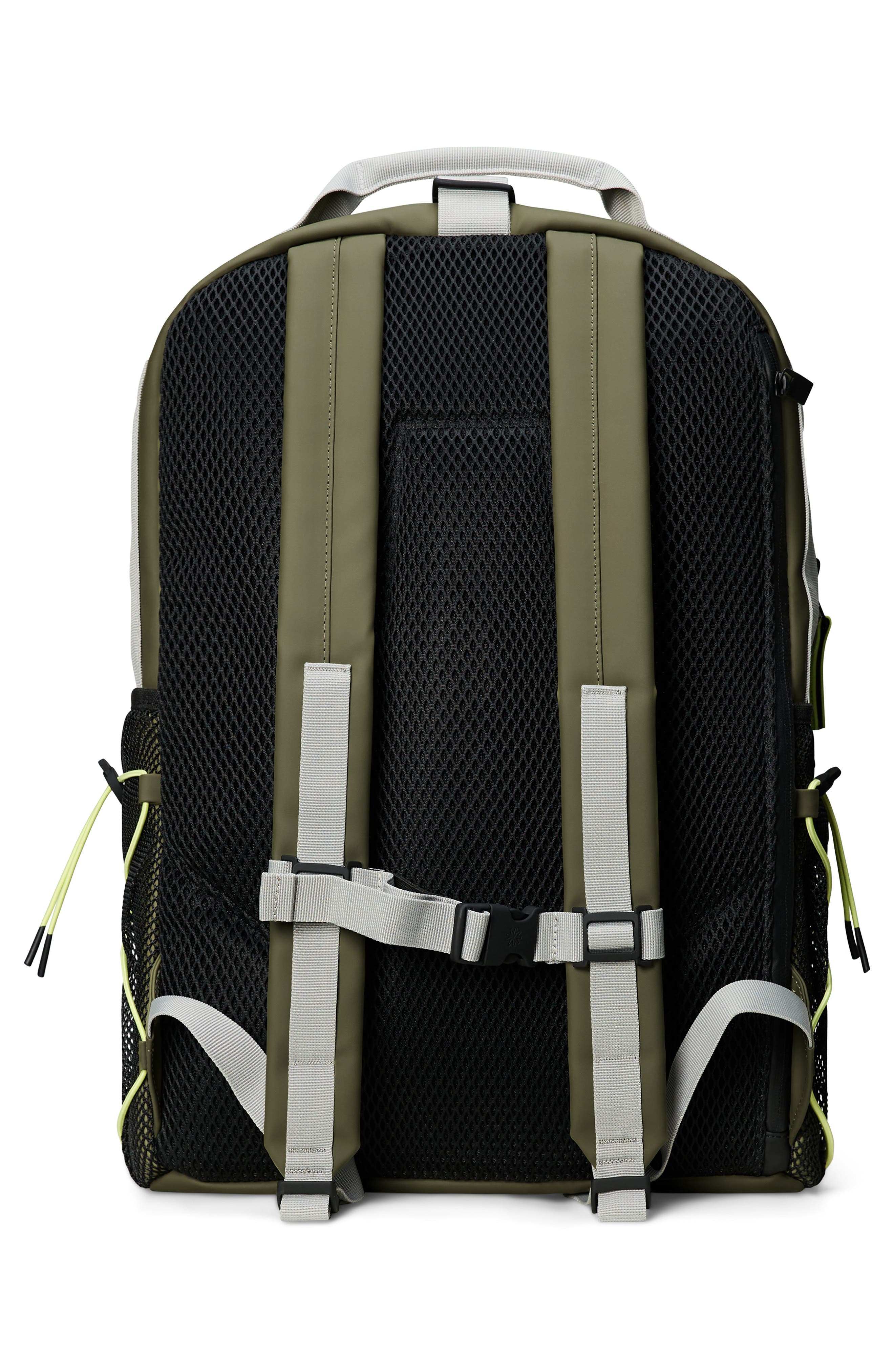 Rains Trail Waterproof Clip Front Backpack, Alternate, color, Marsh