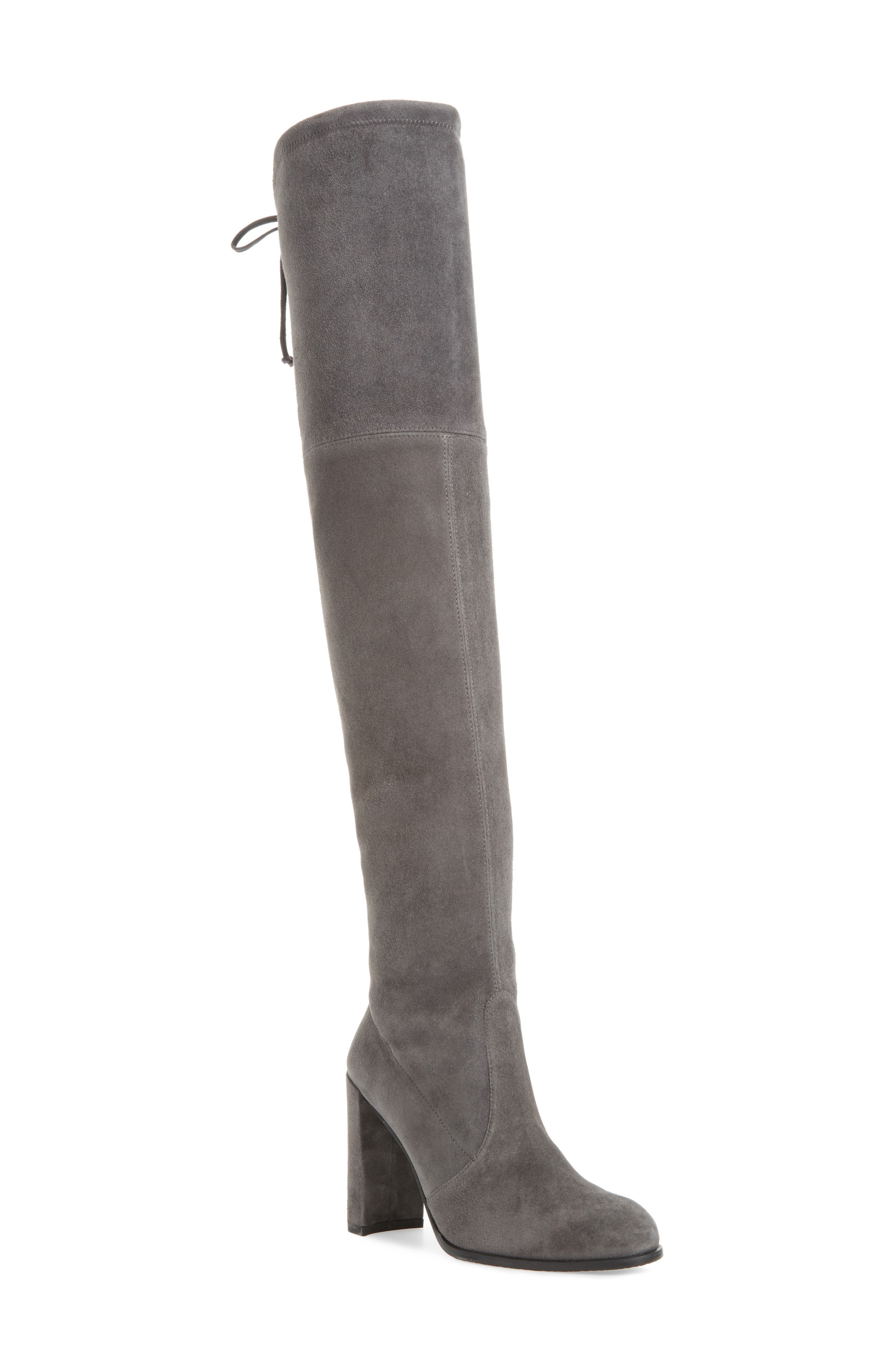Hiline Over the Knee Boot, Main, color, SLATE SUEDE