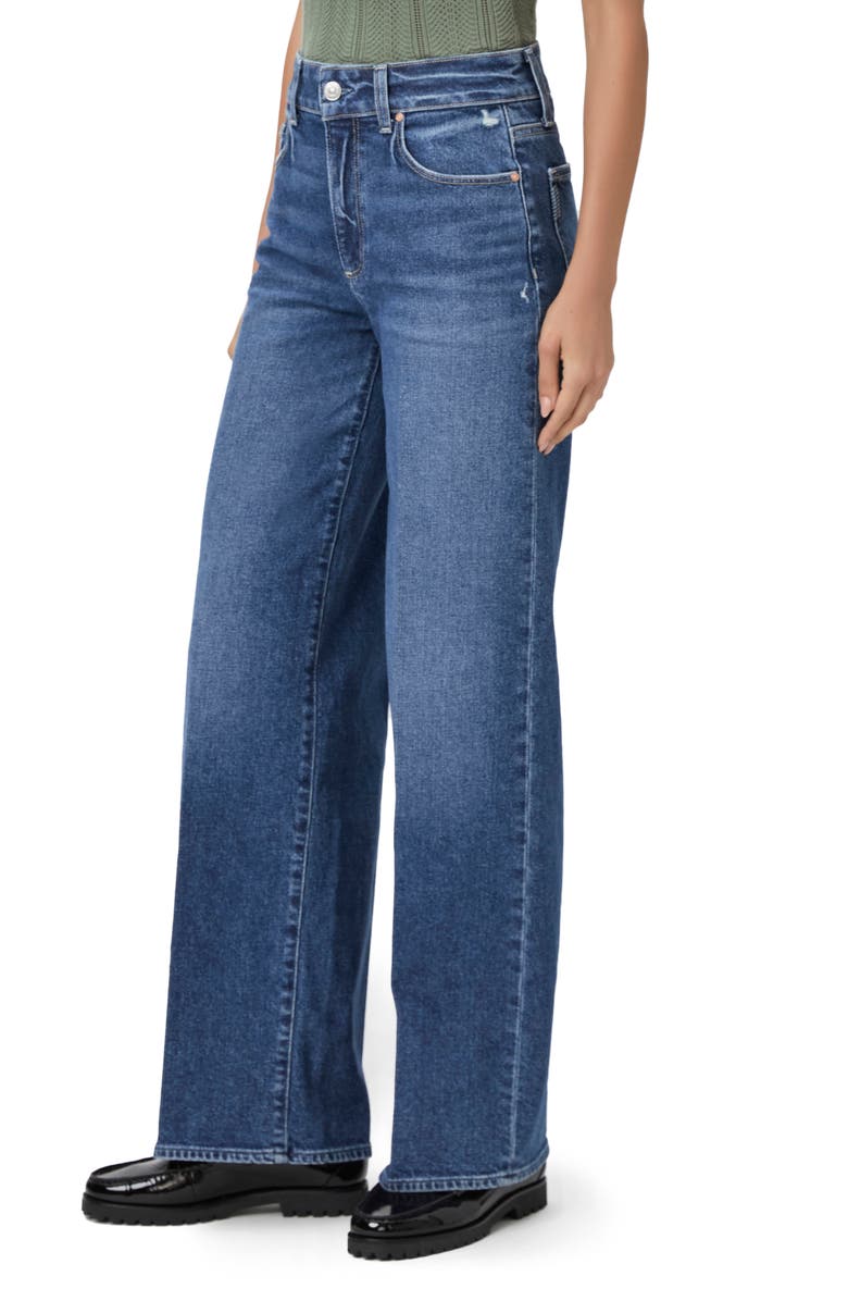 PAIGE Sasha High Waist Wide Leg Jeans, Alternate, color, Modernism