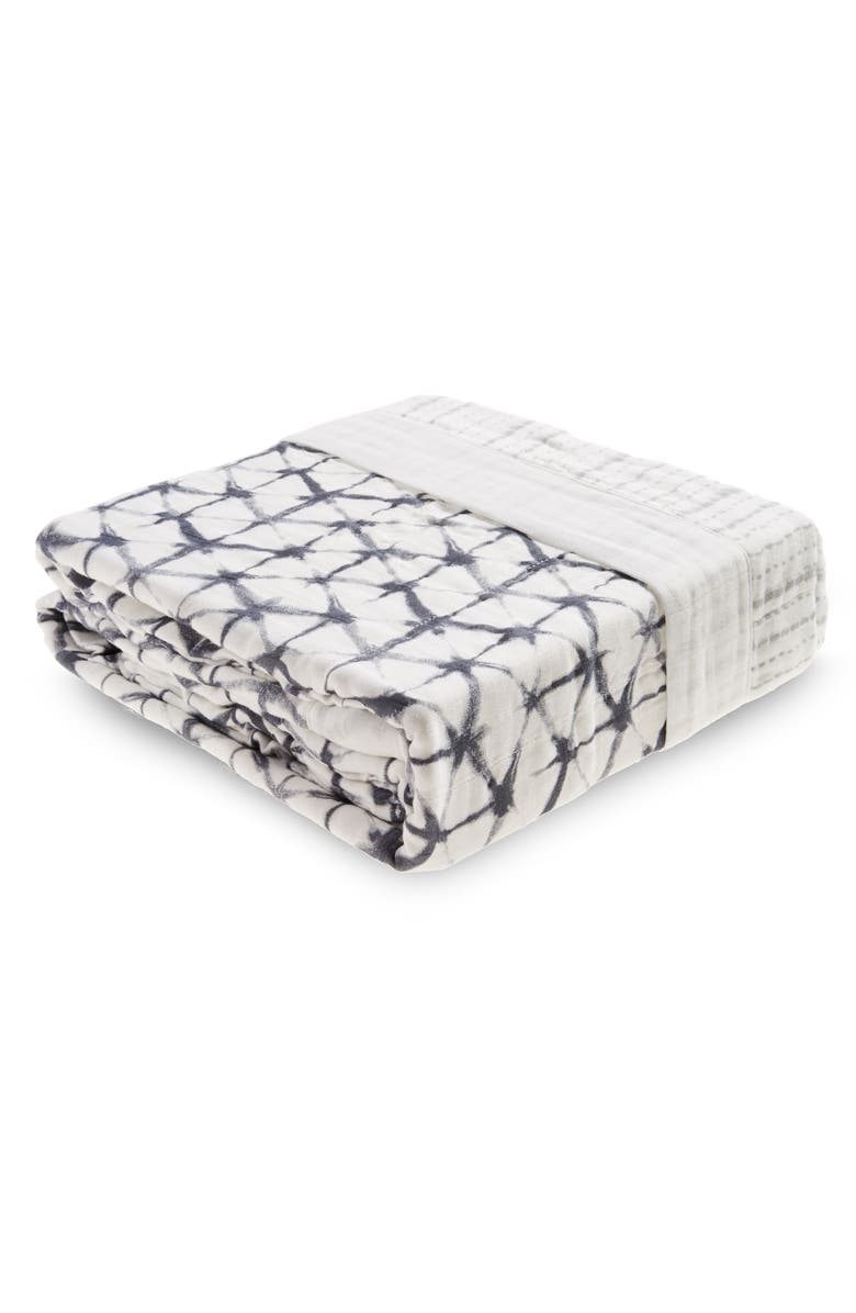 aden + anais Oversize Muslin Blanket, Main, color,