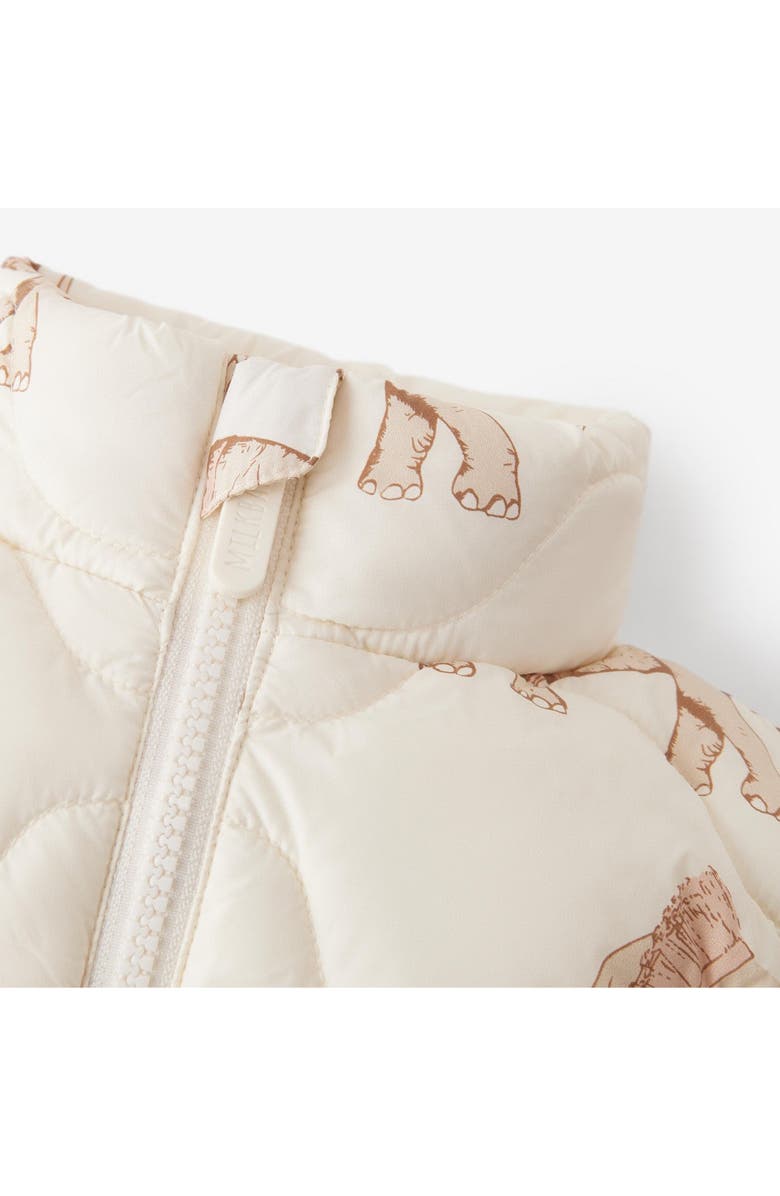 Milkbarn Down Vest, Alternate, color, Tutu Elephant
