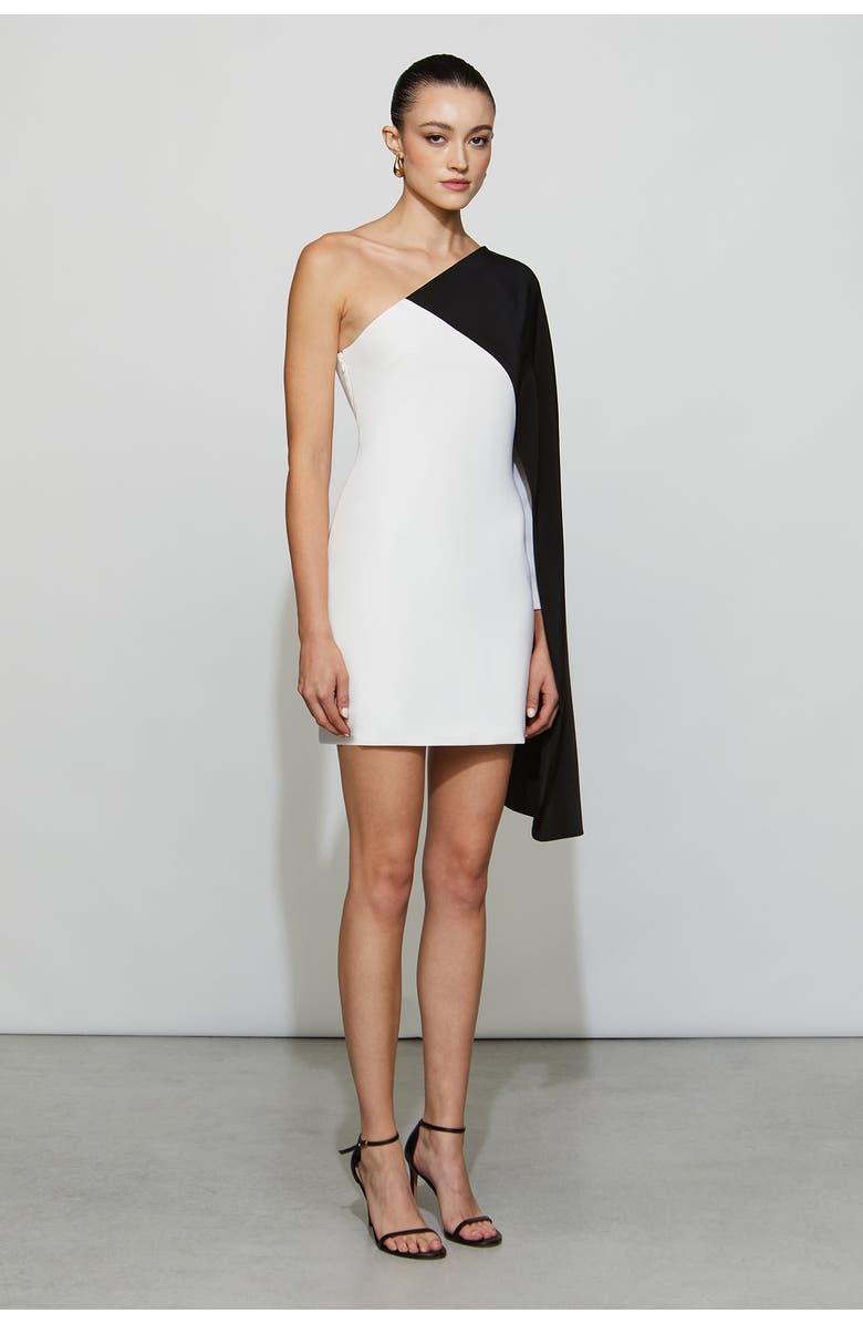 Et Ochs Erica Dress, Alternate, color, Black/Ivory