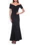 Off the Shoulder Trumpet Gown