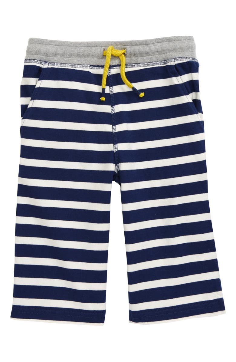 Mini Boden Stripe Baggies Drawstring Shorts, Main, color,