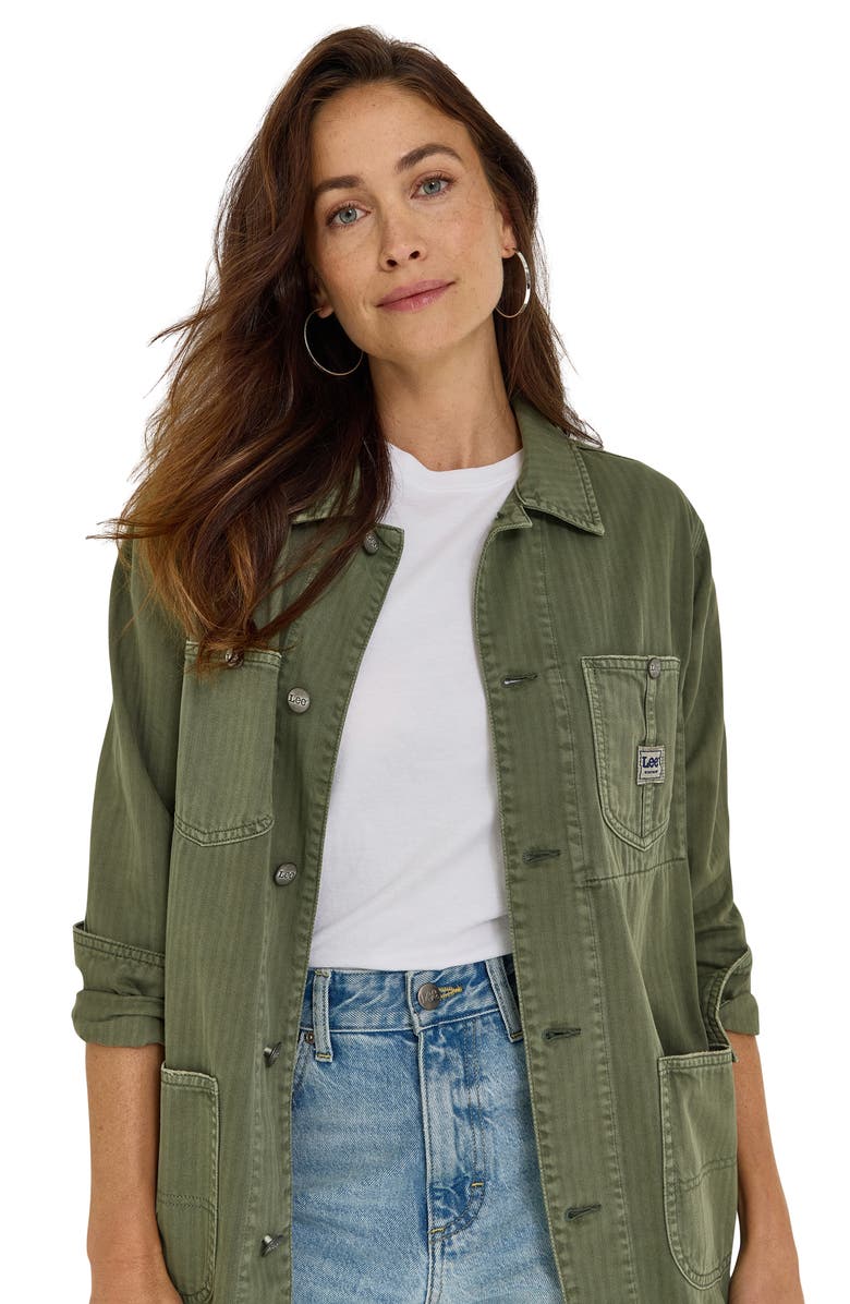 Lee Chore Jacket, Alternate, color, Mercantile Green
