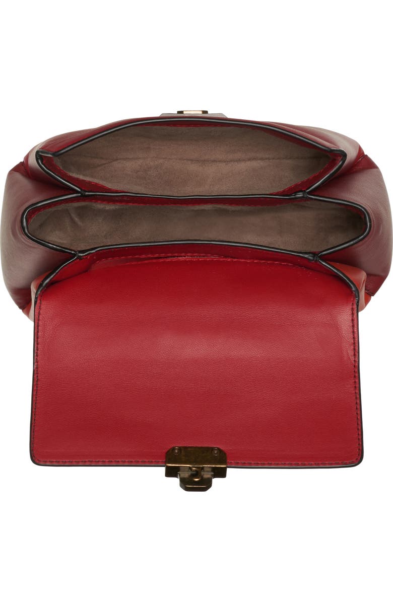 Bottega Veneta Small Piazza Bicolor Leather Handbag, Alternate, color,