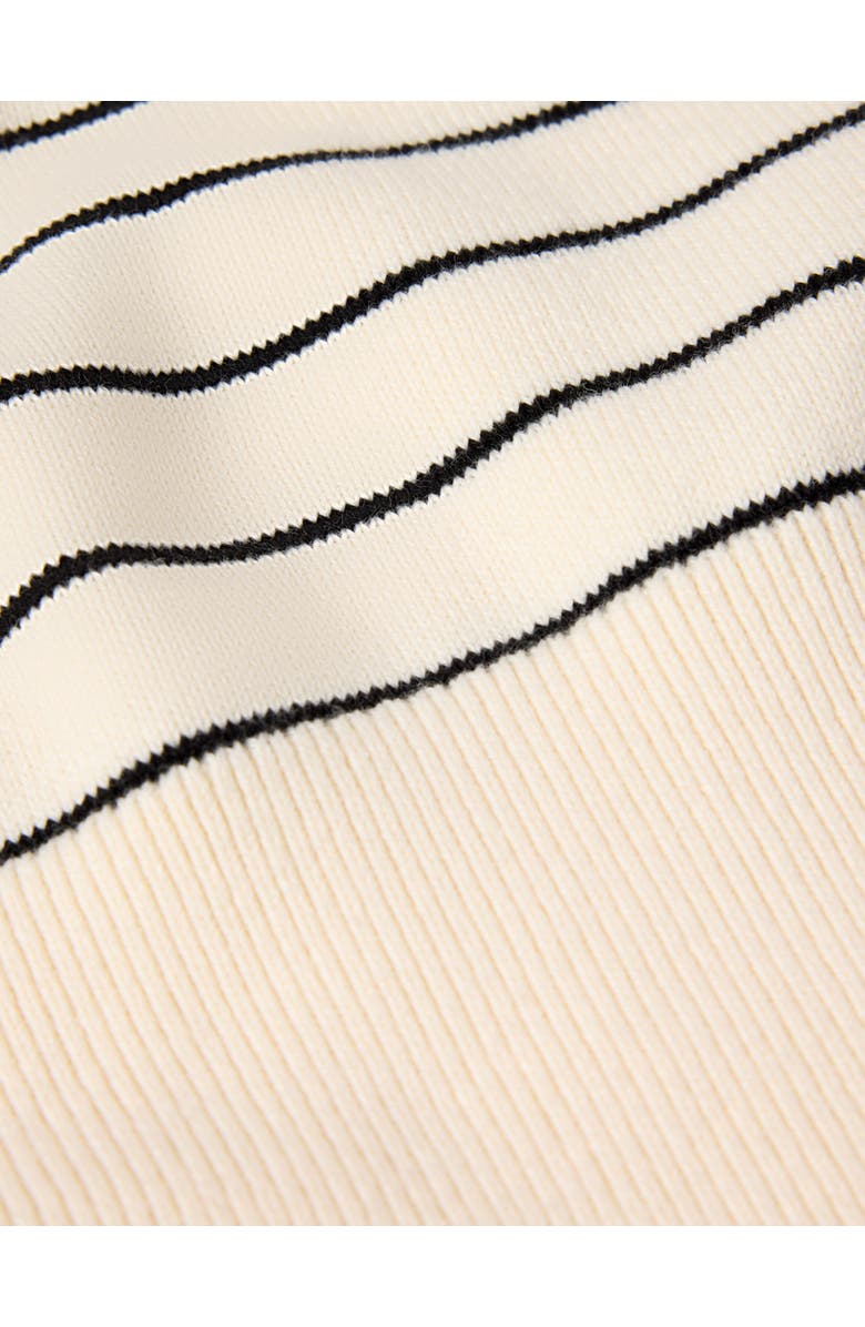 Whistles Classic Stripe Cotton Knit Jumper, Alternate, color, Ivor/Multi