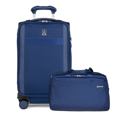 Versapack + Softside 21" Carry On & Underseat Travel Tote Bag Luggage Set