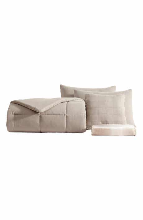 Urban Box Stitch Comforter Set