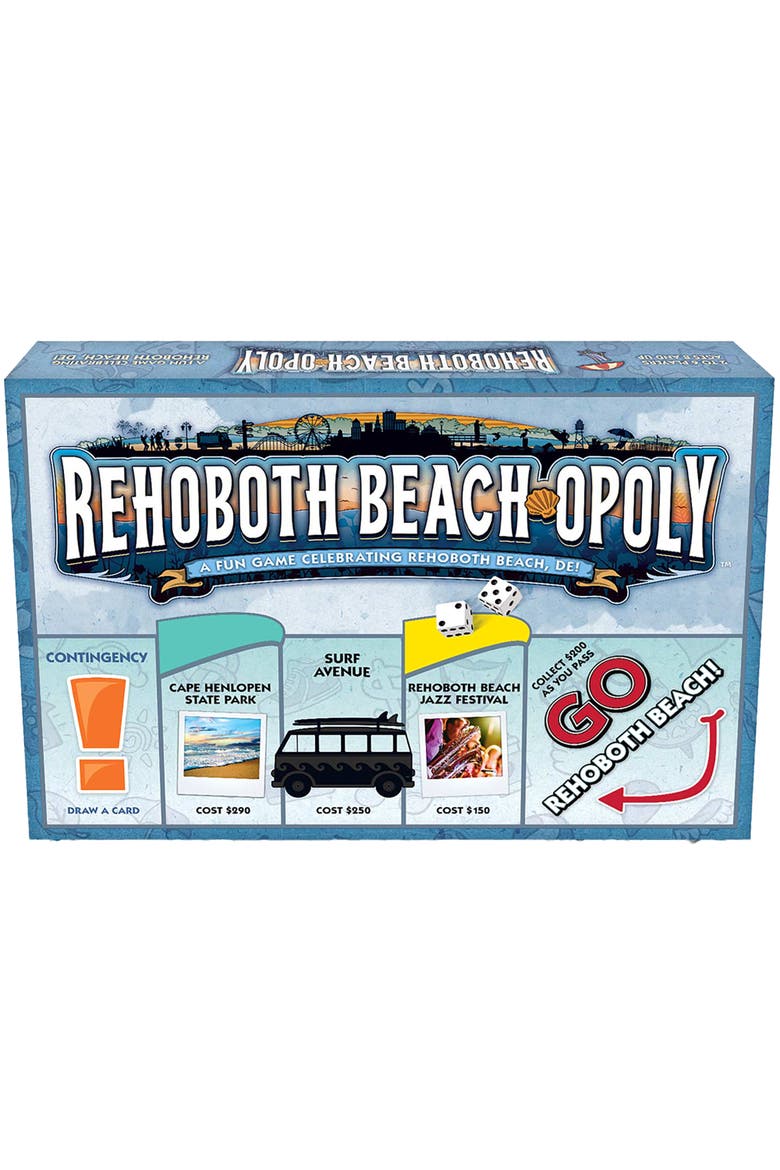Rehoboth Opoly Board Game, Main, color, Multicolored