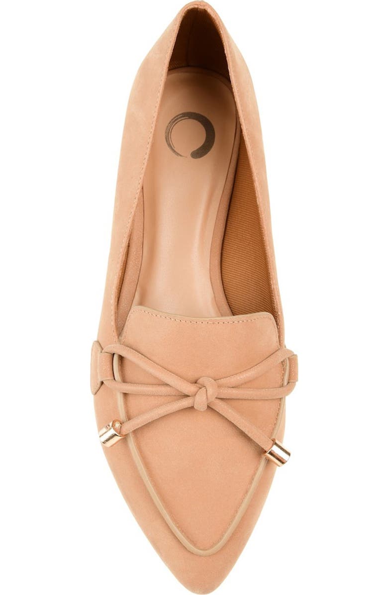 Journee Collection Muriel Loafer Flat, Alternate, color, Tan