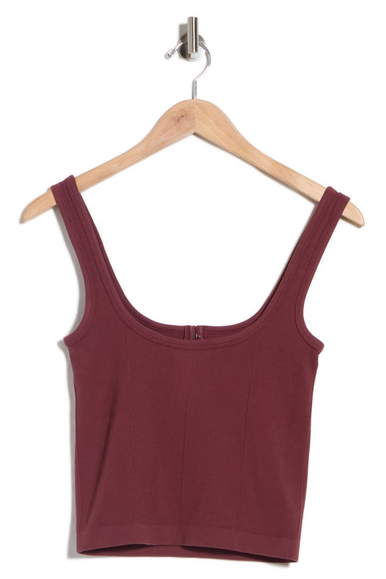 Simply Soft Cotton Blend Tank, Alternate, color, BRANDYWINE