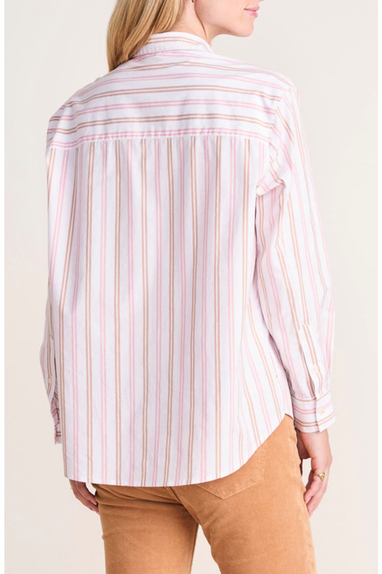 Relaxed Shirt, Alternate, color, ELEANOR STRIPE WC/TA